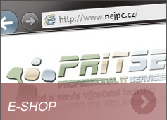 E-shop - online prodej komponentů,periferií,cartridge atd..